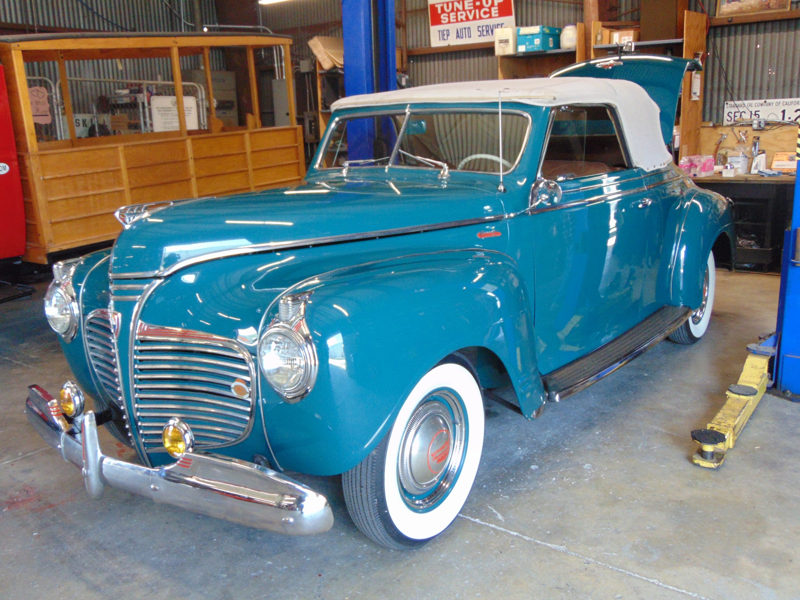 1941 Plymouth Convertible for rent