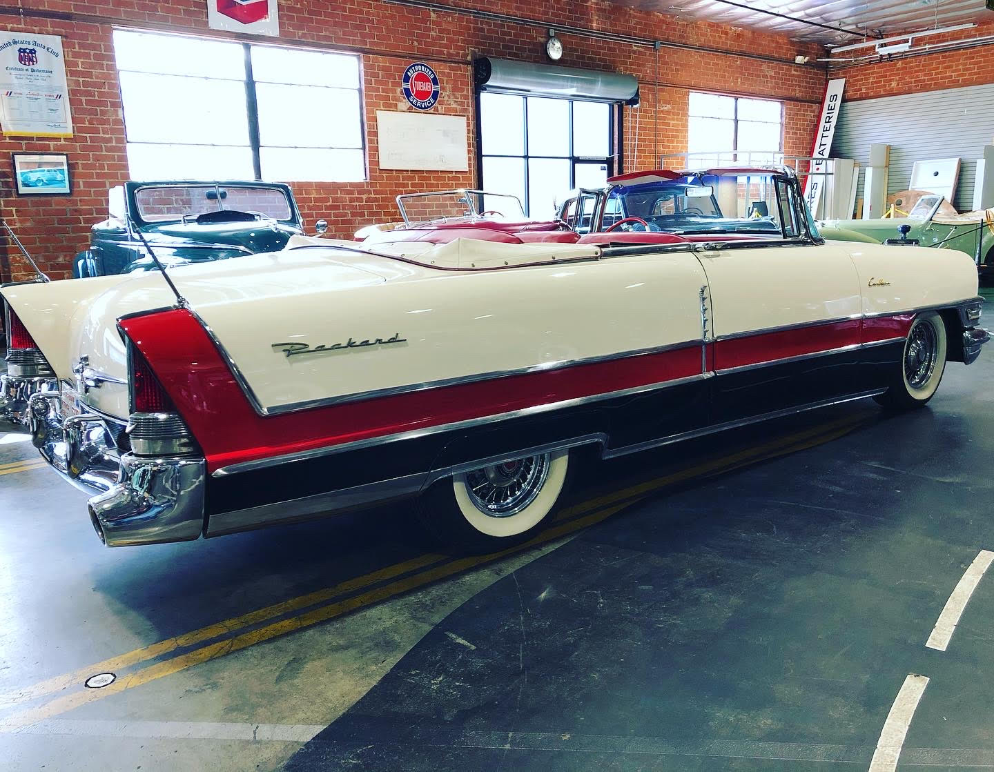 1955 Packard Caribbean-red for rent