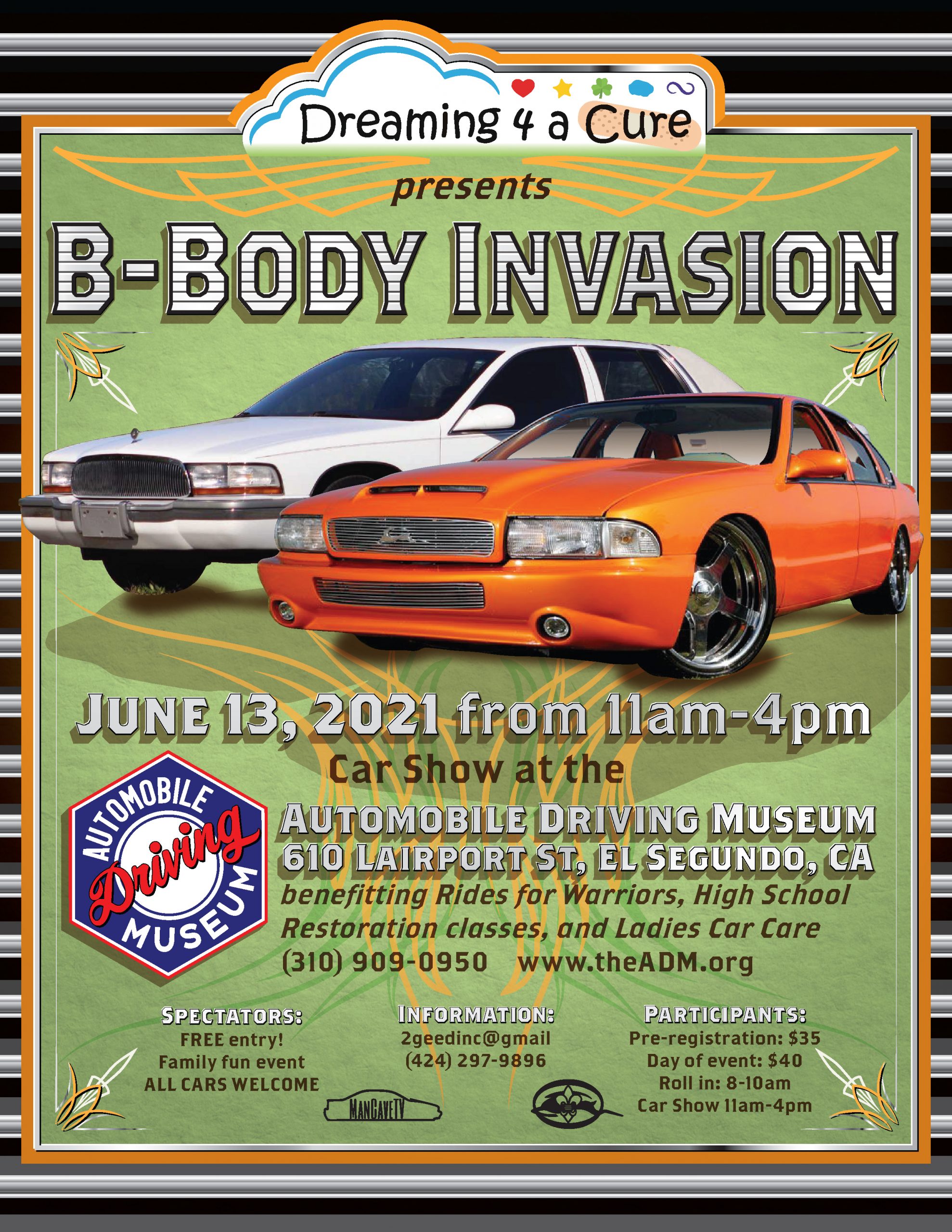 B Body Invasion Car Show